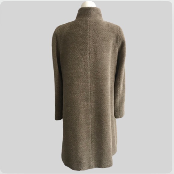 Cinzia Rocca Coat Virgin Wool and Alpaca blend Size 8 - Picture 10 of 14